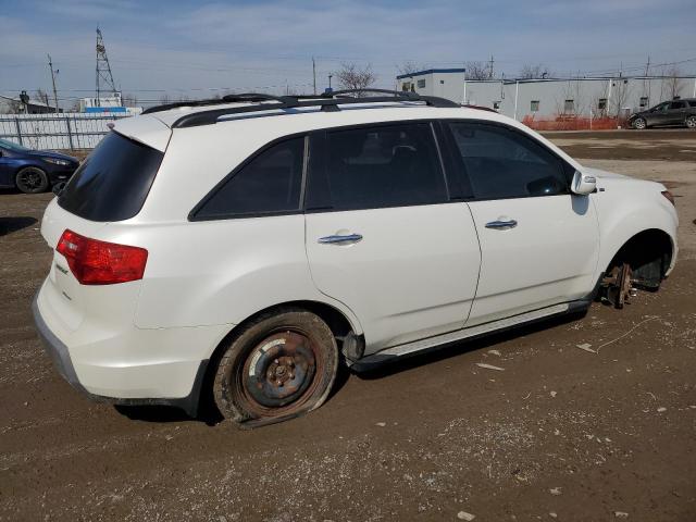 2HNYD28829H002767 - 2009 ACURA MDX SPORT WHITE photo 3