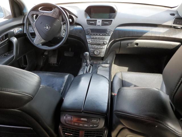 2HNYD28829H002767 - 2009 ACURA MDX SPORT WHITE photo 8