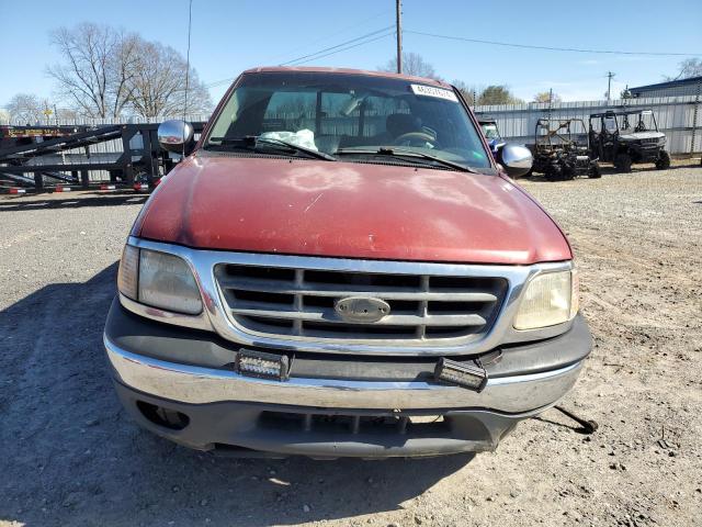 1FTRX17W31NB44309 - 2001 FORD F150 BURGUNDY photo 5