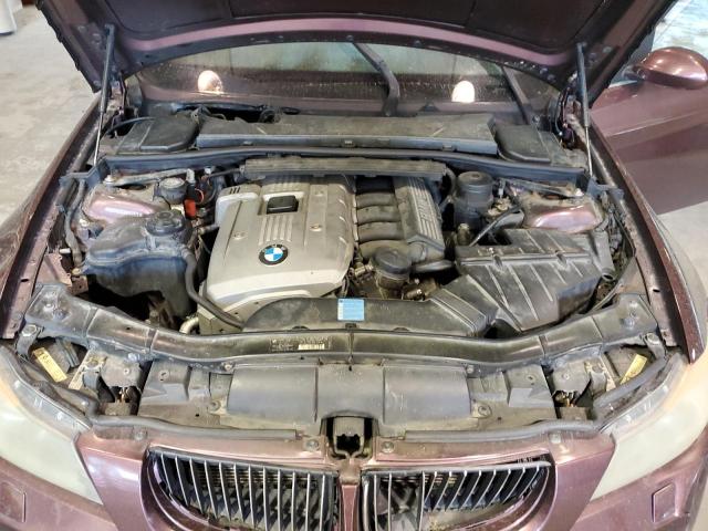 WBAVB33556PS16805 - 2006 BMW 330I I BURGUNDY photo 11