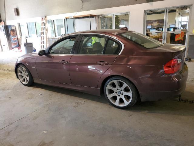 WBAVB33556PS16805 - 2006 BMW 330I I BURGUNDY photo 2