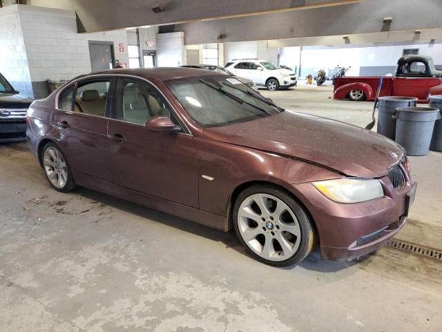WBAVB33556PS16805 - 2006 BMW 330I I BURGUNDY photo 4