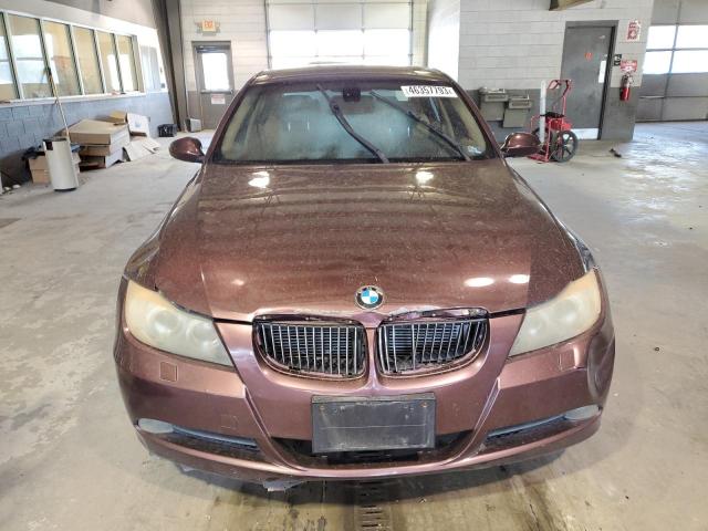 WBAVB33556PS16805 - 2006 BMW 330I I BURGUNDY photo 5