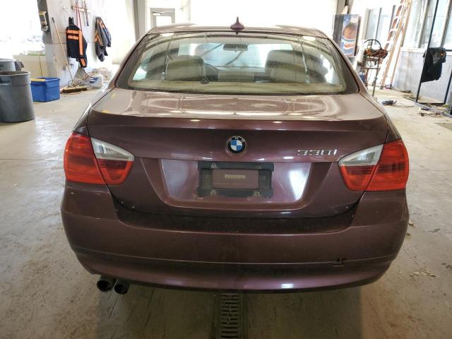 WBAVB33556PS16805 - 2006 BMW 330I I BURGUNDY photo 6