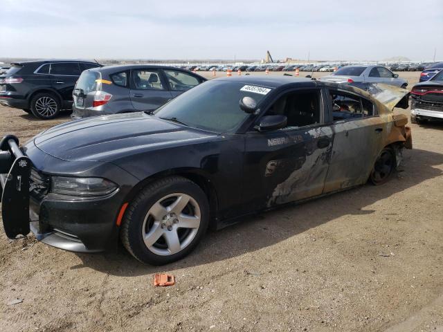 2C3CDXAT7KH644990 - 2019 DODGE CHARGER POLICE BLACK photo 1