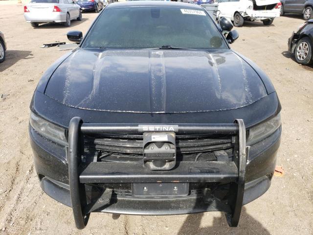 2C3CDXAT7KH644990 - 2019 DODGE CHARGER POLICE BLACK photo 5