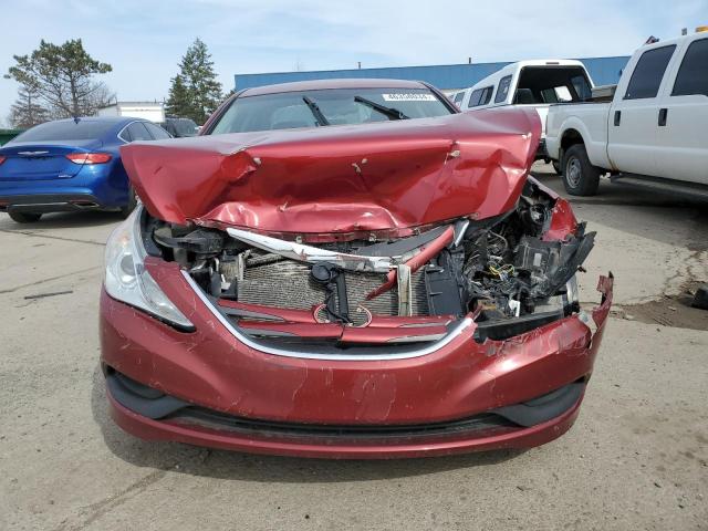 5NPEB4AC3EH915189 - 2014 HYUNDAI SONATA GLS RED photo 5