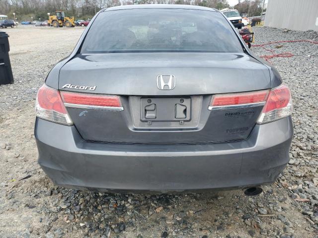 1HGCP2F38BA114641 - 2011 HONDA ACCORD LX GRAY photo 6