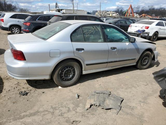 4A3AA36G71E071575 - 2001 MITSUBISHI GALANT DE SILVER photo 3