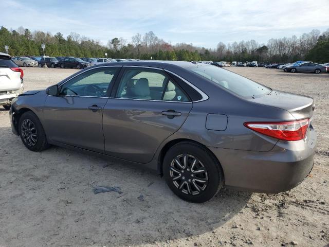 4T4BF1FK0FR450420 - 2015 TOYOTA CAMRY LE GRAY photo 2