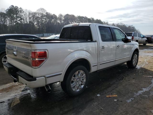 1FTFW1CT4DFC25433 - 2013 FORD F150 SUPERCREW WHITE photo 3