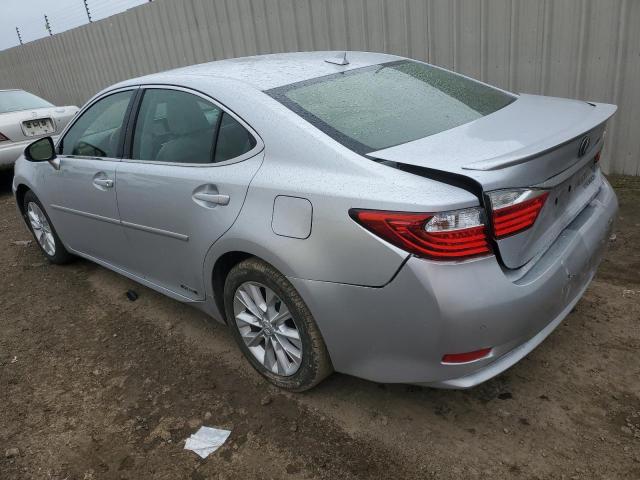 JTHBW1GG2D2031551 - 2013 LEXUS ES 300H SILVER photo 2