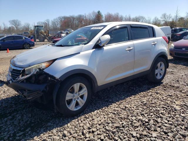 KNDPB3A27D7494736 - 2013 KIA SPORTAGE BASE SILVER photo 1