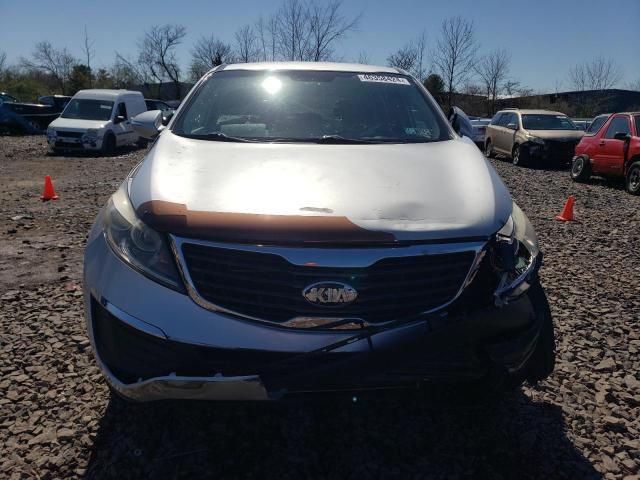 KNDPB3A27D7494736 - 2013 KIA SPORTAGE BASE SILVER photo 5