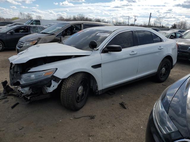 1FAHP2L84EG143727 - 2014 FORD TAURUS POLICE INTERCEPTOR WHITE photo 1