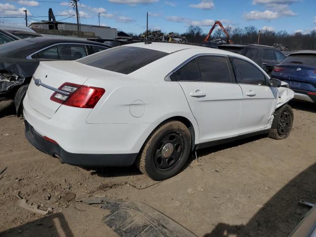 1FAHP2L84EG143727 - 2014 FORD TAURUS POLICE INTERCEPTOR WHITE photo 3