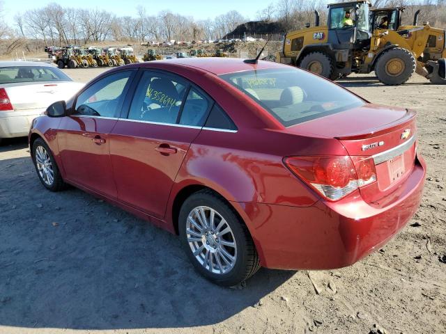 1G1PK5SC5C7187558 - 2012 CHEVROLET CRUZE ECO RED photo 2