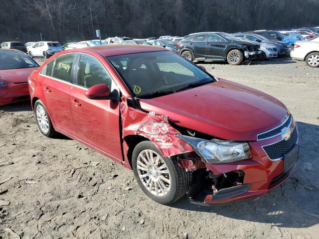 1G1PK5SC5C7187558 - 2012 CHEVROLET CRUZE ECO RED photo 4