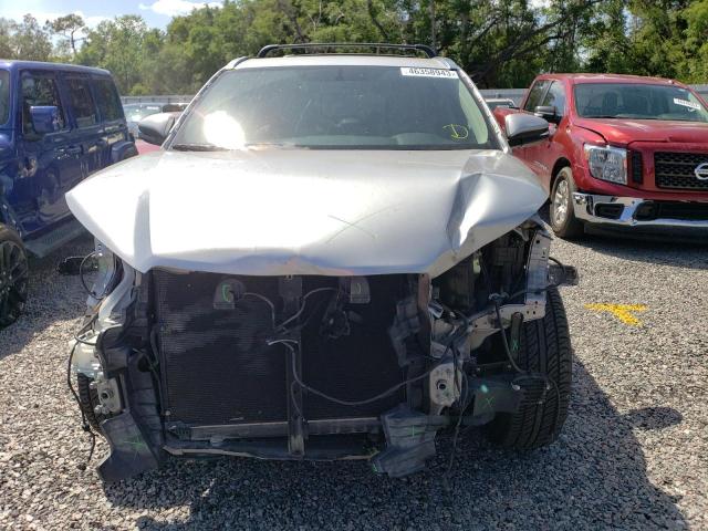5TDKKRFH2FS044219 - 2015 TOYOTA HIGHLANDER XLE SILVER photo 5