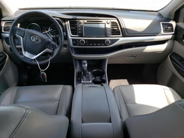 5TDKKRFH2FS044219 - 2015 TOYOTA HIGHLANDER XLE SILVER photo 8