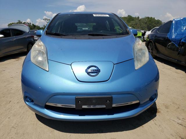 1N4AZ0CP3DC423393 - 2013 NISSAN LEAF S BLUE photo 5