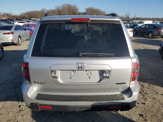 5FNYF18456B013206 - 2006 HONDA PILOT EX SILVER photo 6