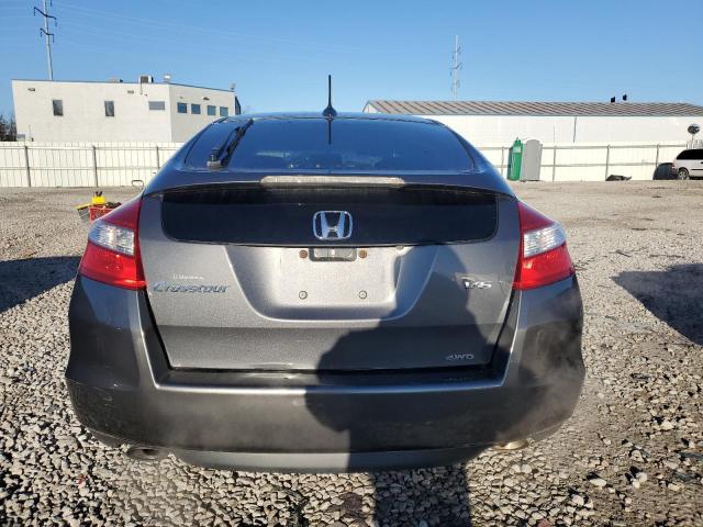 5J6TF2H53CL000028 - 2012 HONDA CROSSTOUR EXL ნაცრისფერი ფოტო 6