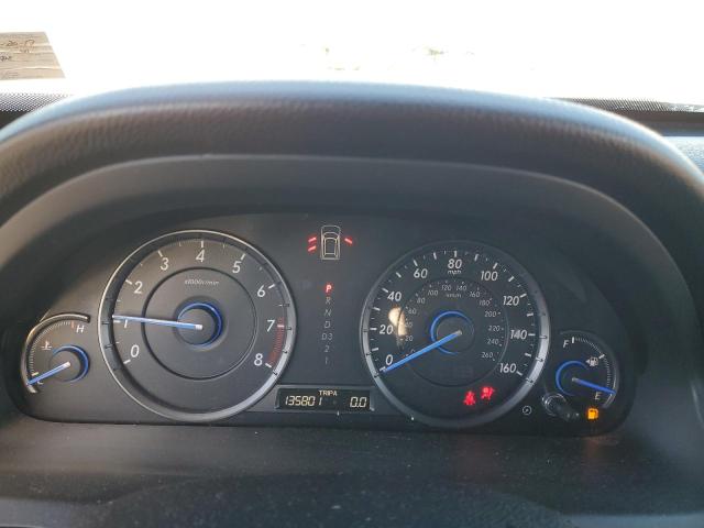 5J6TF2H53CL000028 - 2012 HONDA CROSSTOUR EXL ნაცრისფერი ფოტო 9