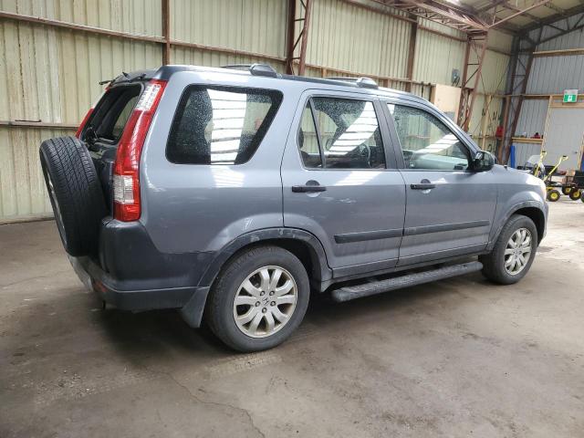 JHLRD78566C804608 - 2006 HONDA CR-V LX GRAY photo 3