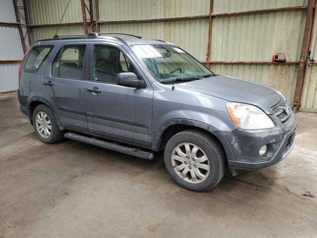 JHLRD78566C804608 - 2006 HONDA CR-V LX GRAY photo 4