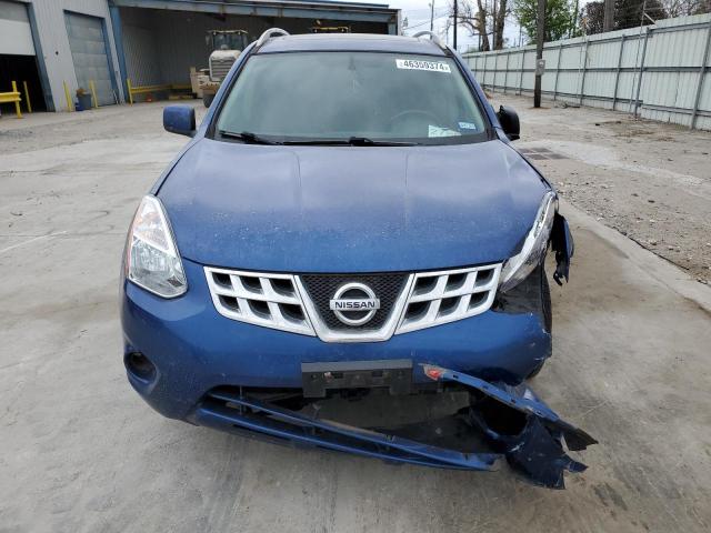 JN8AS5MT3BW150317 - 2011 NISSAN ROGUE S BLUE photo 5