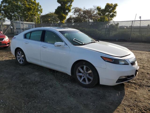 19UUA8F56DA013448 - 2013 ACURA TL TECH WHITE photo 4