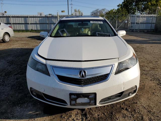 19UUA8F56DA013448 - 2013 ACURA TL TECH WHITE photo 5