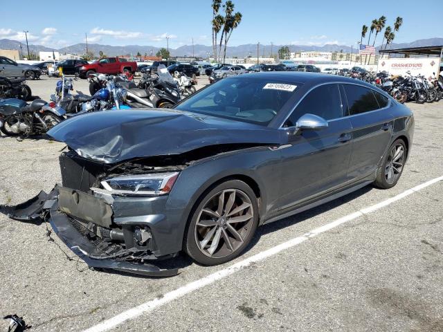 WAUC4CF56JA092200 - 2018 AUDI S5 PRESTIGE GRAY photo 1