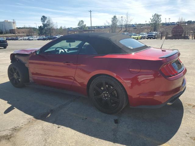 1FATP8UH4J5170539 - 2018 FORD MUSTANG RED photo 2