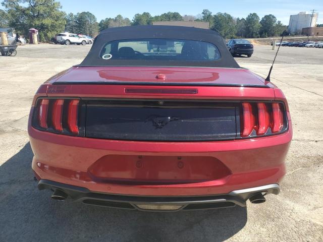 1FATP8UH4J5170539 - 2018 FORD MUSTANG RED photo 6
