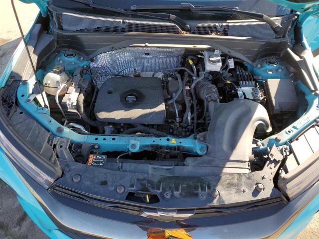 KL79MUSL0NB041053 - 2022 CHEVROLET TRAILBLAZE RS TURQUOISE photo 11