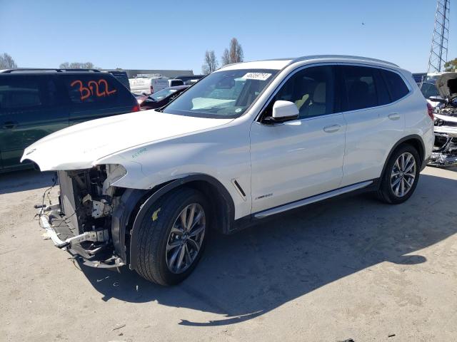 5UXTR9C57JLC76014 - 2018 BMW X3 XDRIVE30I WHITE photo 1