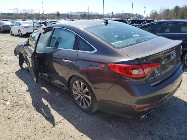 5NPE34AF7FH112670 - 2015 HYUNDAI SONATA SPORT BROWN photo 2