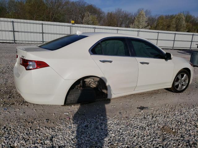 JH4CU26629C014503 - 2009 ACURA TSX WHITE photo 3