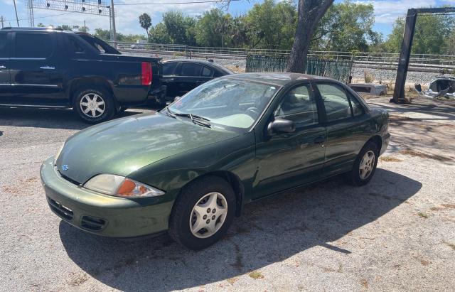 3G1JC524XYS118840 - 2000 CHEVROLET CAVALIER GREEN photo 2