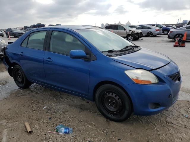 JTDBT903291315145 - 2009 TOYOTA YARIS BLUE photo 4