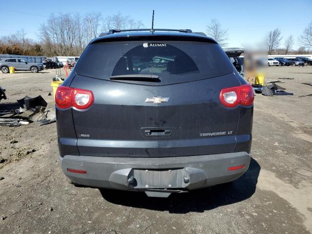 1GNKVJED2BJ350553 - 2011 CHEVROLET TRAVERSE LT BLACK photo 6