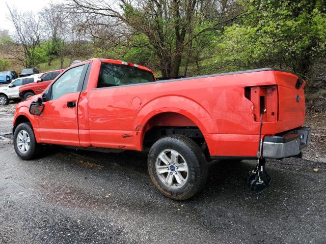 1FTMF1CB7KKC46599 - 2019 FORD F150 RED photo 2