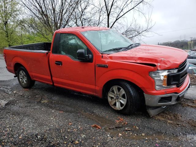 1FTMF1CB7KKC46599 - 2019 FORD F150 RED photo 4