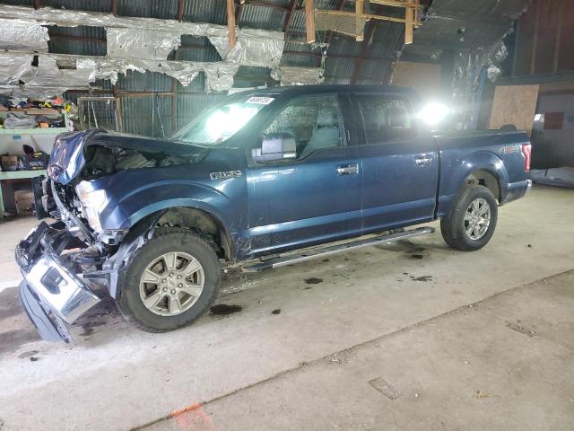1FTEW1E89GKD20022 - 2016 FORD F150 SUPERCREW BLUE photo 1