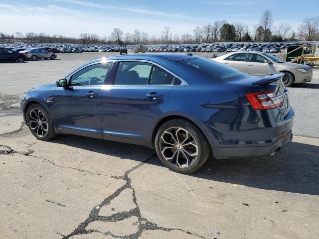 1FAHP2KTXGG100003 - 2016 FORD TAURUS SHO BLUE photo 2