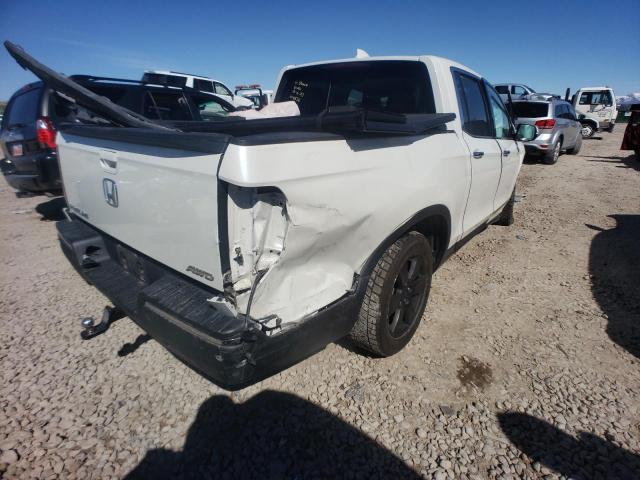 5FPYK3F74HB014636 - 2017 HONDA RIDGELINE RTL WHITE photo 3