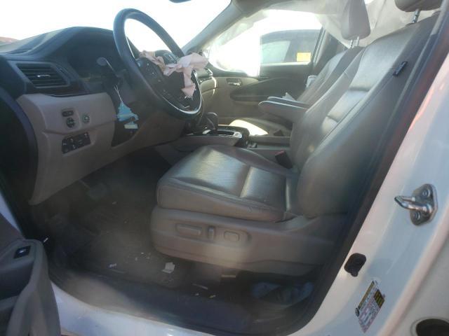 5FPYK3F74HB014636 - 2017 HONDA RIDGELINE RTL WHITE photo 7