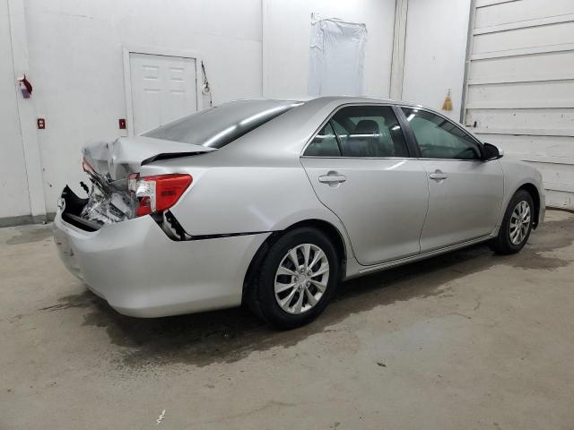 4T1BF1FK3DU239297 - 2013 TOYOTA CAMRY L SILVER photo 3